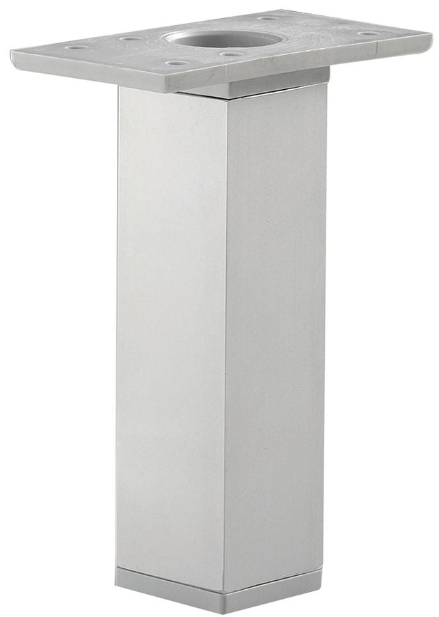 Pied de meuble carré aluminium