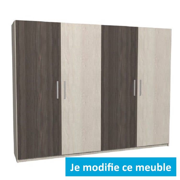 Armoire porte battante sur mesure