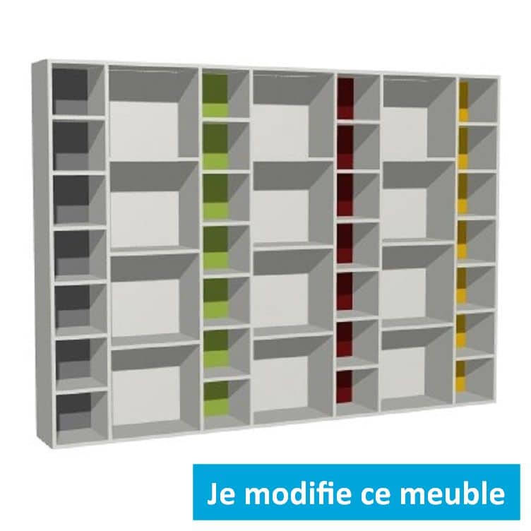 Meuble bibliotheque