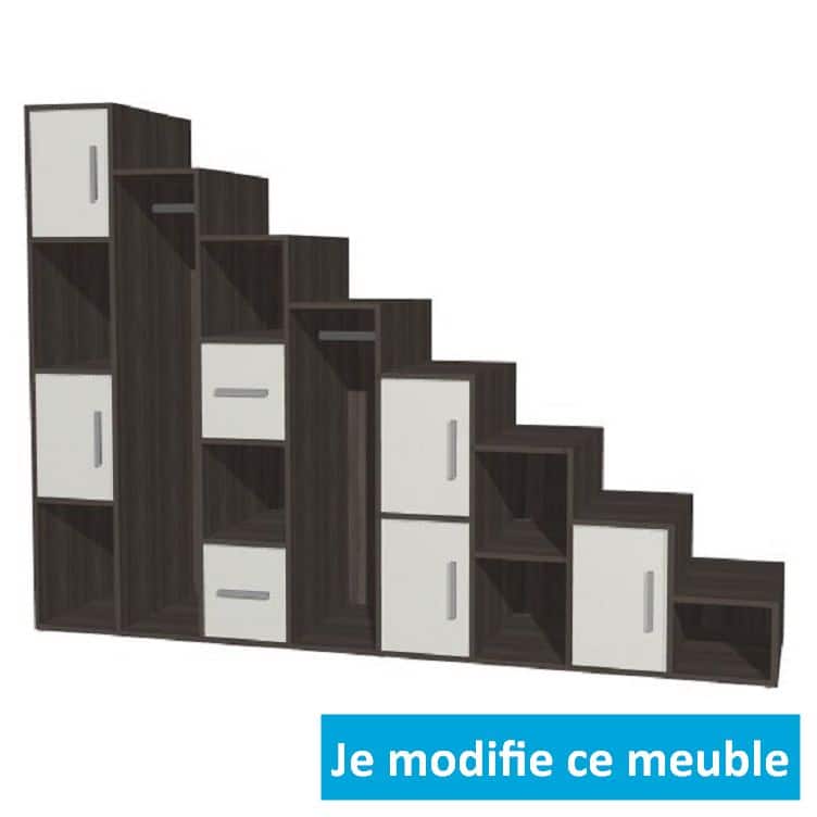 Bibliothèque en escalier