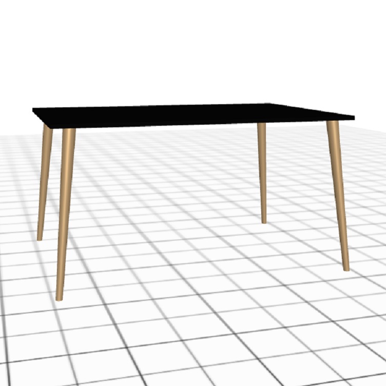 Table surmesure large et profonde
