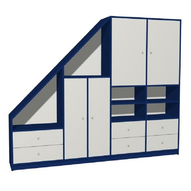 Amenagement placard chambre sous pente côté