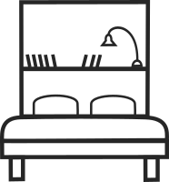 Lit et tête de lit