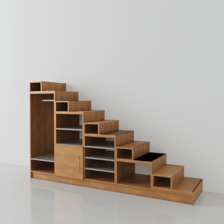 Escalier sur mesure en bois