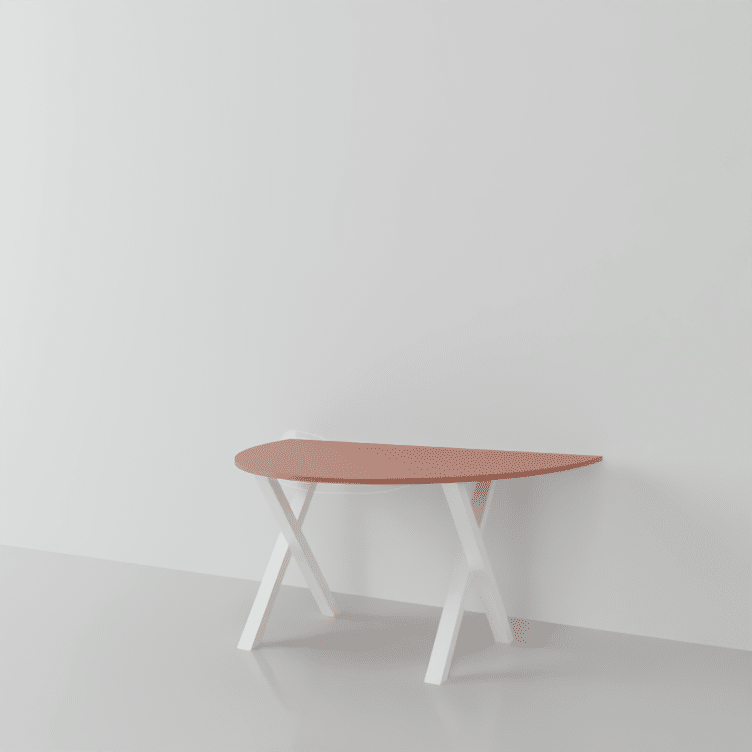 Table de couloir contemporaine sur mesure