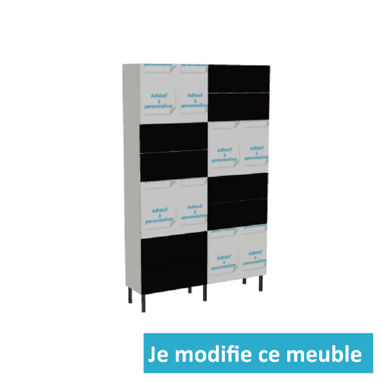 Bibliothèque sur mesure stickers à personnaliser