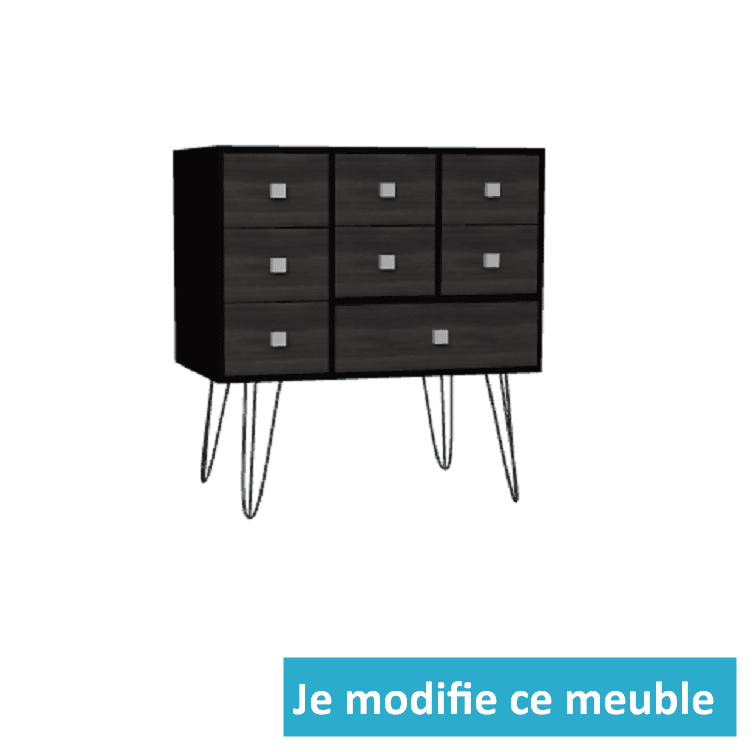 Commode 7 tiroirs personnalisables