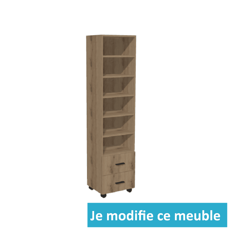 Large meuble pour garage avec rangements