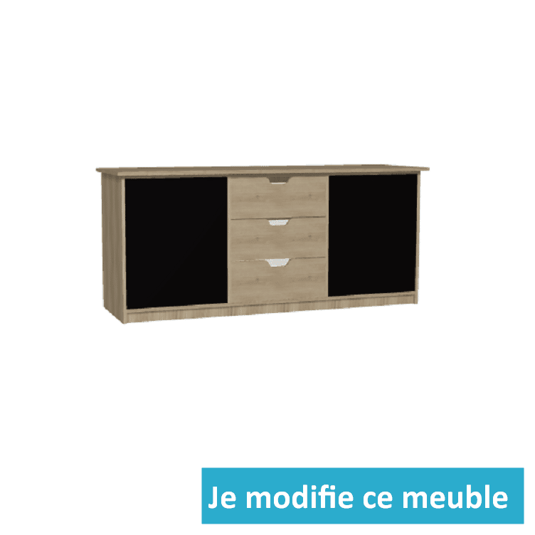 Meuble bas avec plinthe pour salle de bain