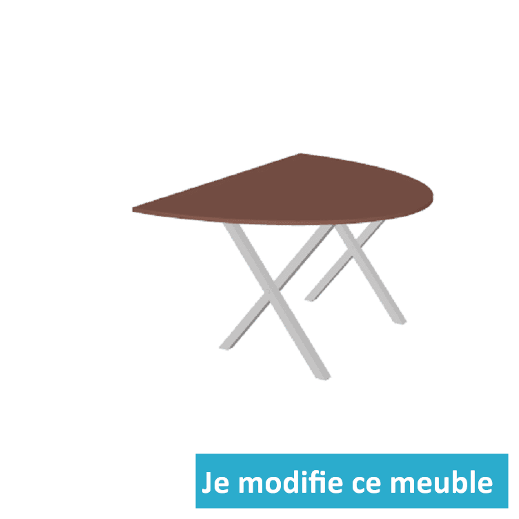 Table de couloir contemporaine sur mesure