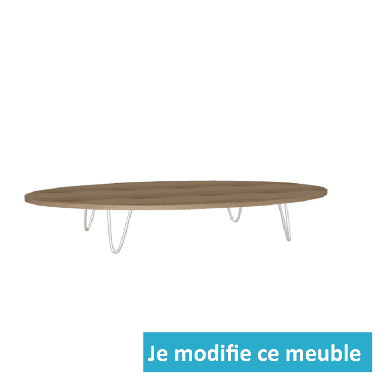 Table basse originale design bois