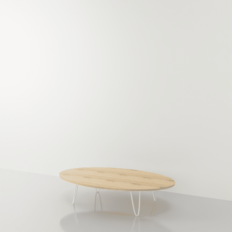 Table basse originale design bois