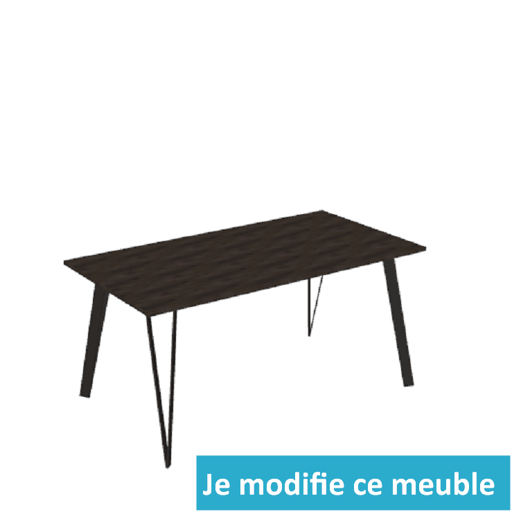 Table de salle à manger sur-mesure en bois