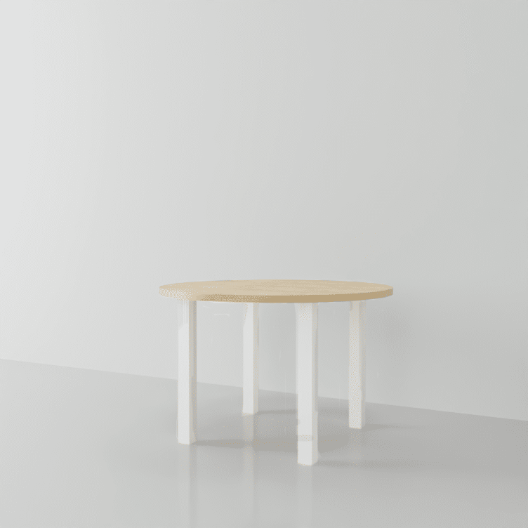 Table de cuisine contemporaine sur mesure