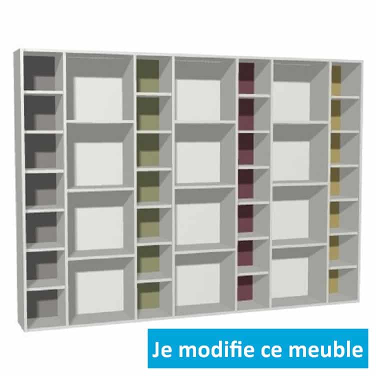 Meuble bibliotheque