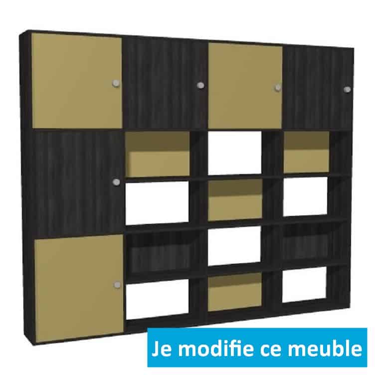 Biblothèque bois