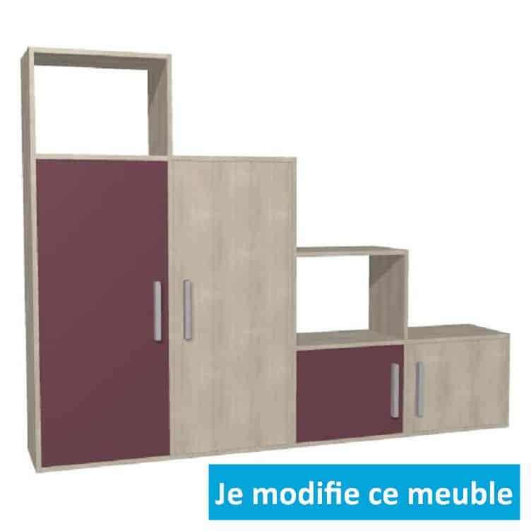 Aménagement sous escalier sans contremarche