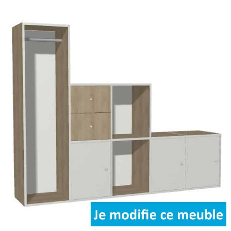 Meuble sous escalier sur mesure