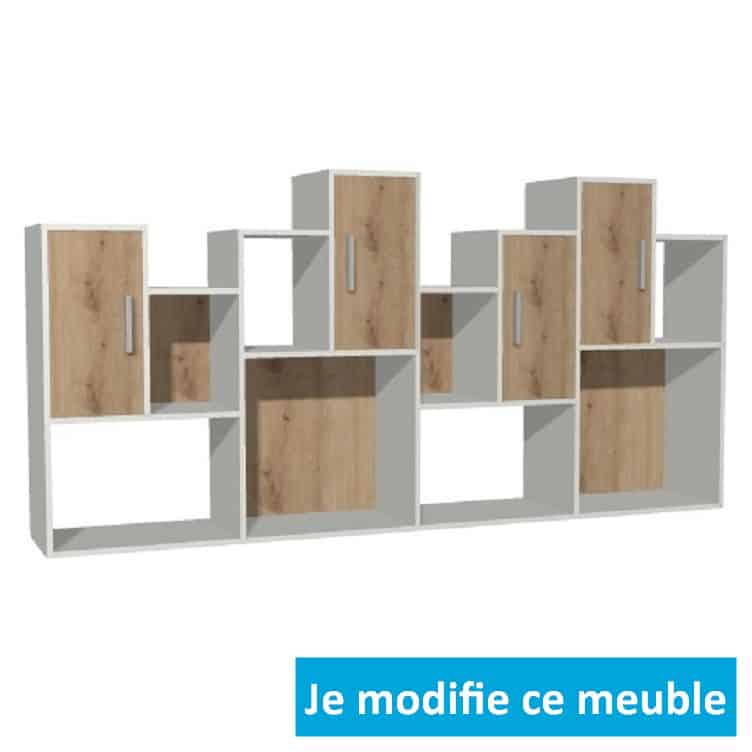 Aménagement sous escalier ouvert