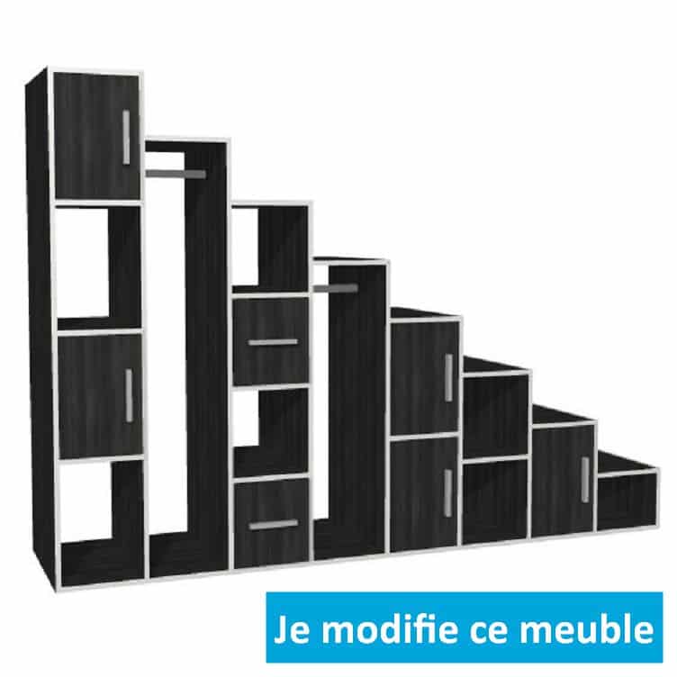 Bibliothèque en escalier