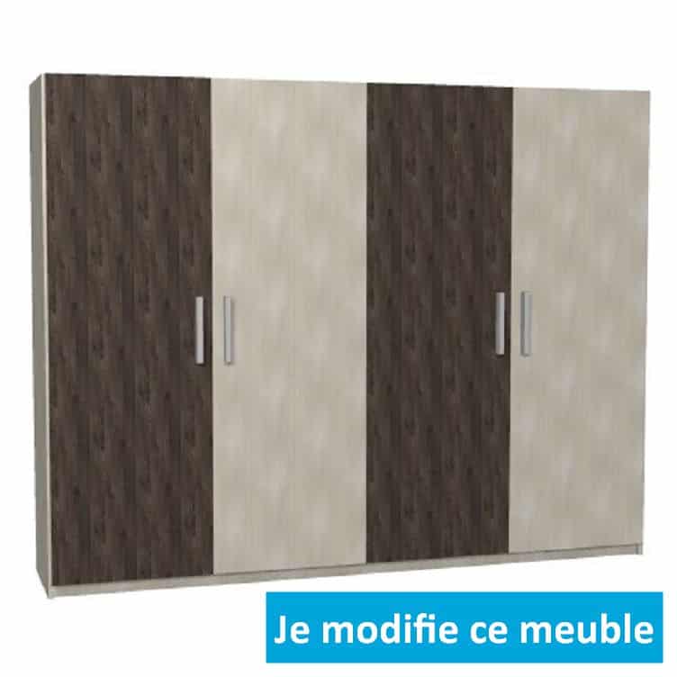 Armoire porte battante sur mesure