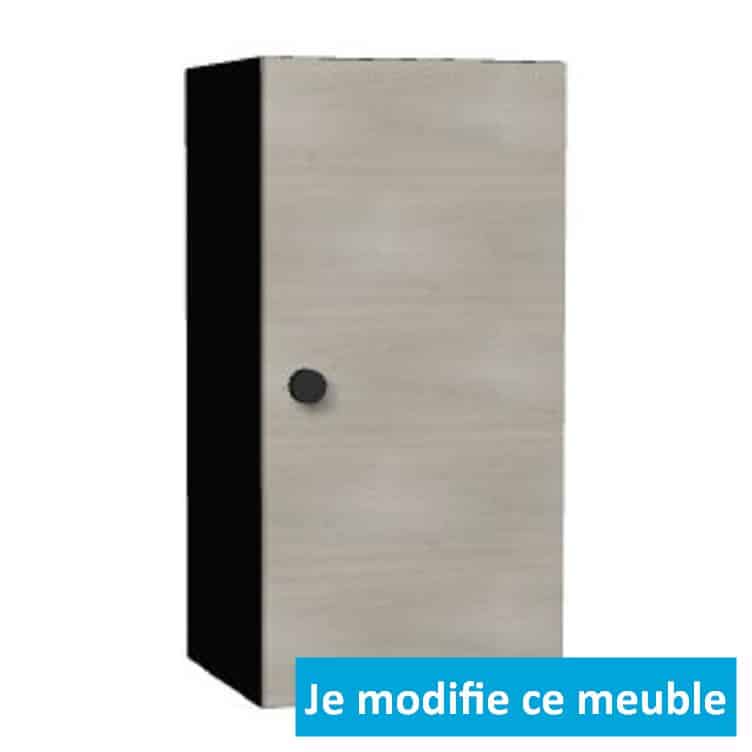 Cache compteur avec porte