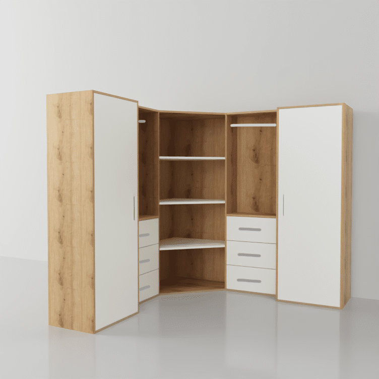 Armoire angle sur mesure