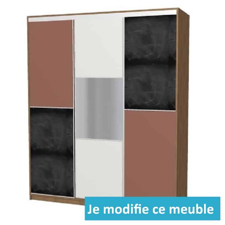 Dressing portes coulissantes en craie