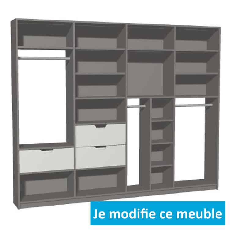 Dressing ouvert sur mesure