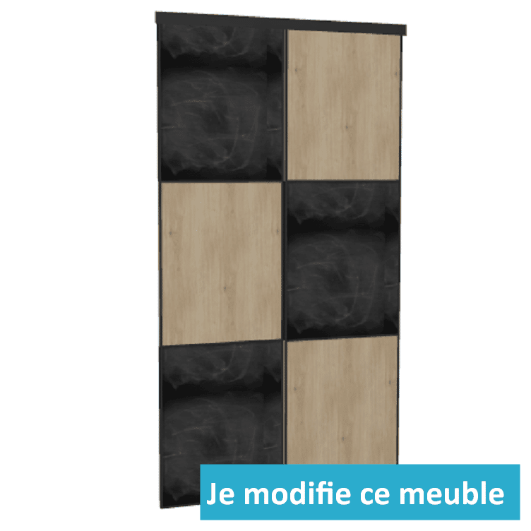 Porte coulissante en craie