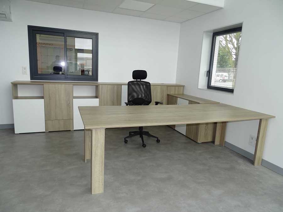 bureau en L sur mesure en bois bureau en L sur mesure en bois