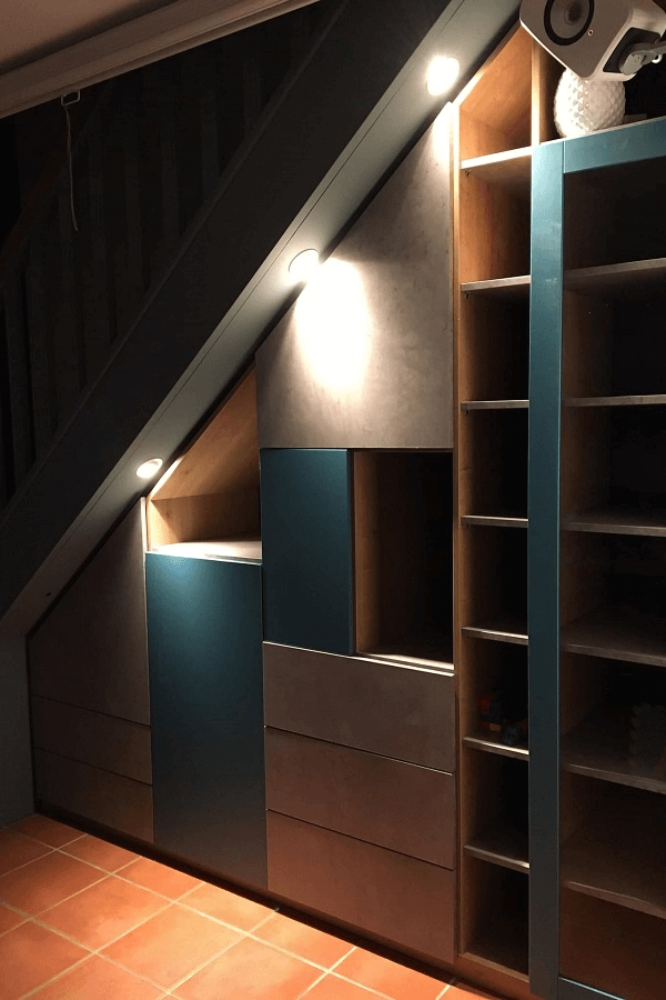 armoire sous pente