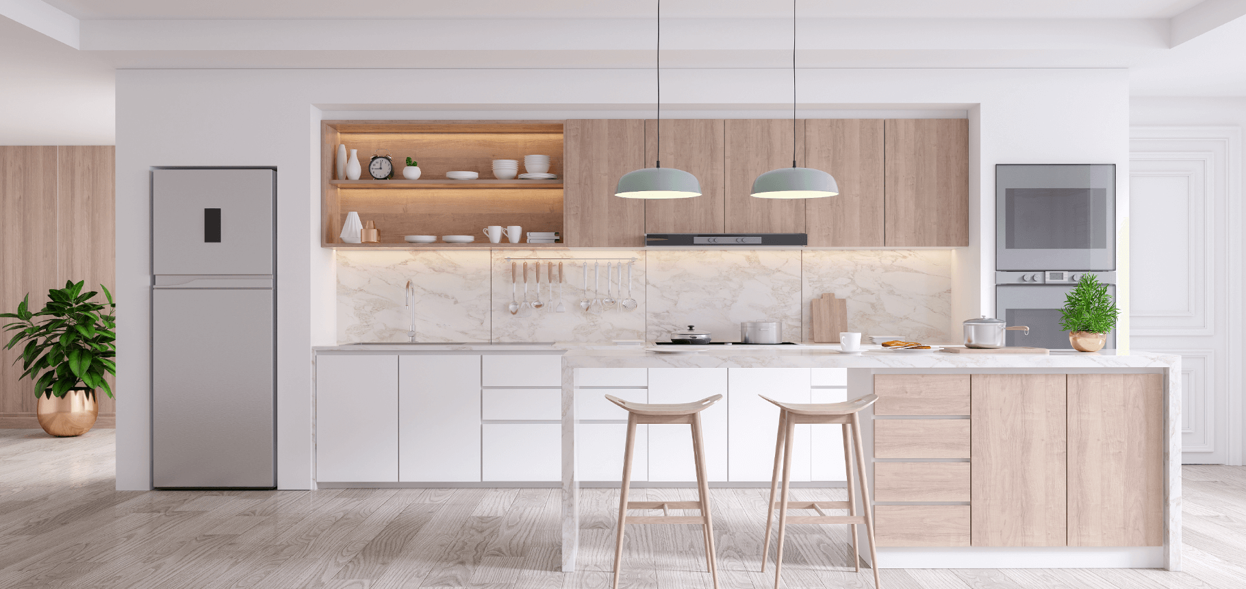 meuble de cuisine moderne sur mesure