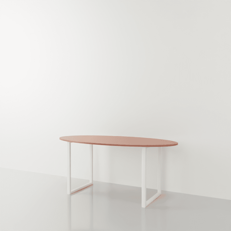 plateau de table ovale