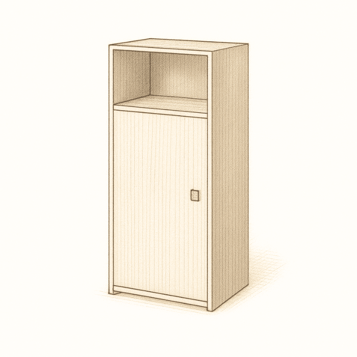 meuble presentoir
