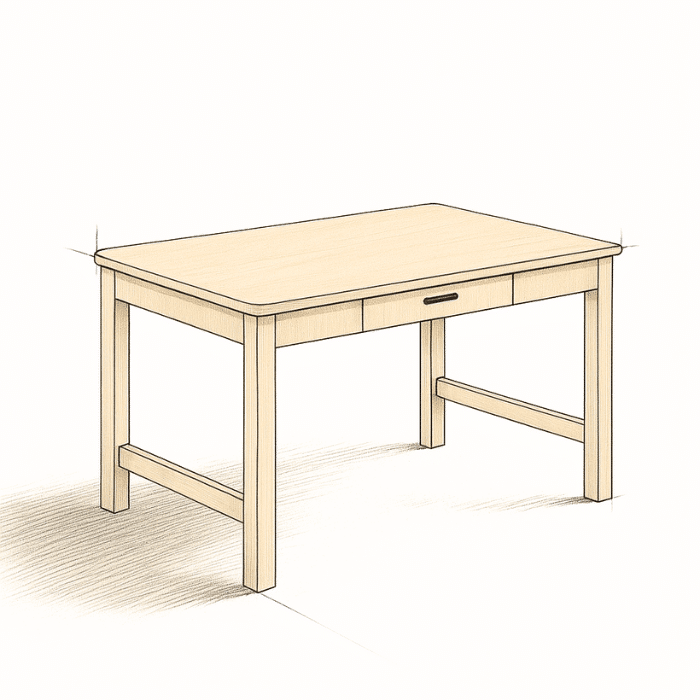 table sur mesure