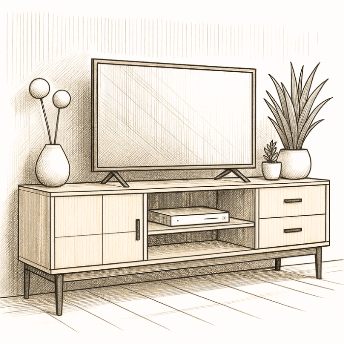 meuble tv sur mesure