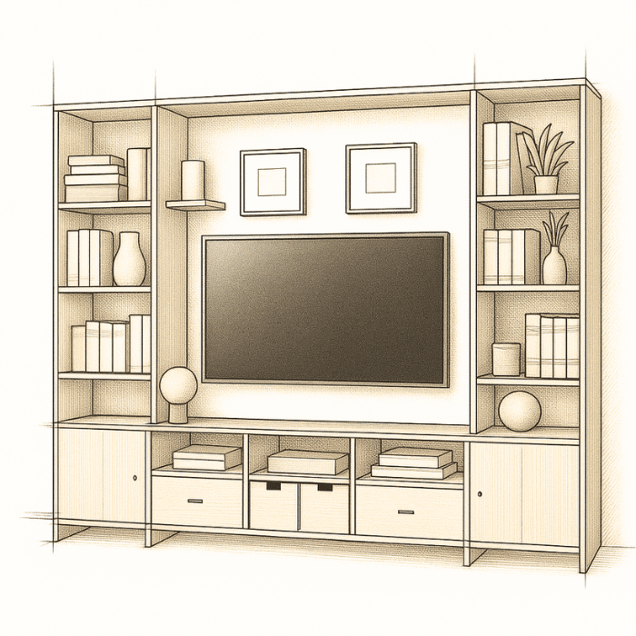 bibliothèque tv