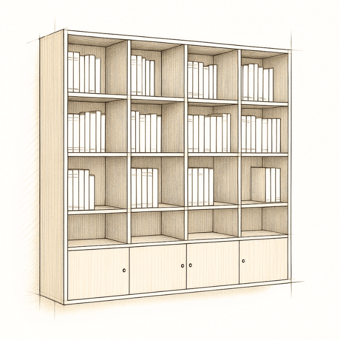 bibliothèque flottante