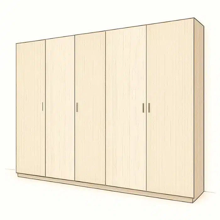 dressing avec portes