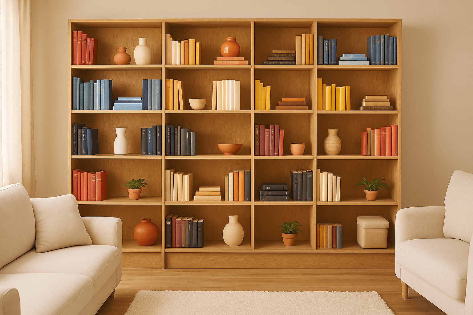 bibliothèque sur mesure