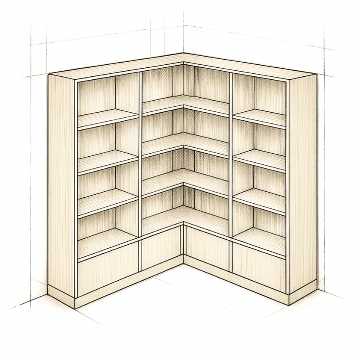 meuble d'angle