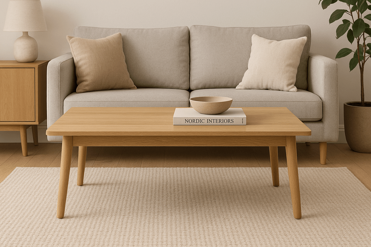 table basse sur mesure