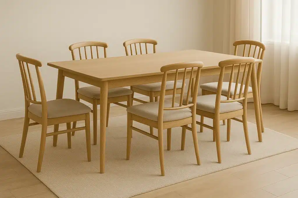 Nos tables en bois sur mesure