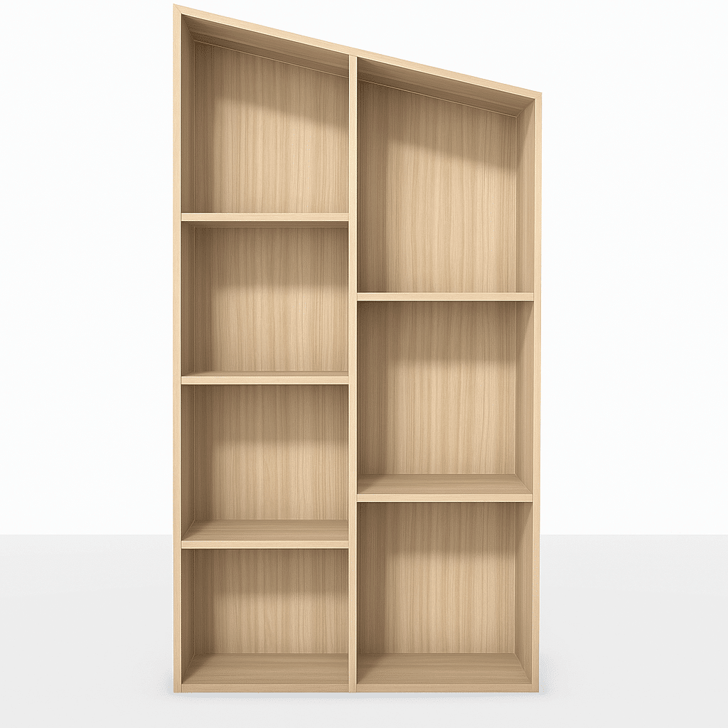 Meuble scandinave sous pente sur mesure