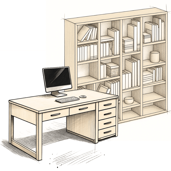 mobilier de bureau sur mesure