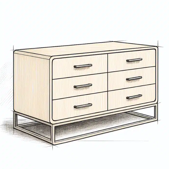 commode sur mesure