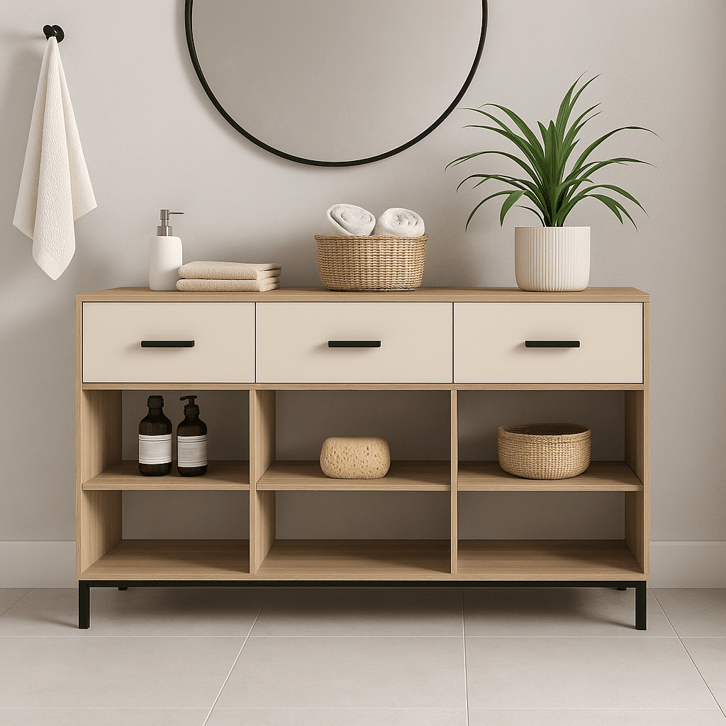 Meuble salle de bains sur mesure scandinave – Image 2