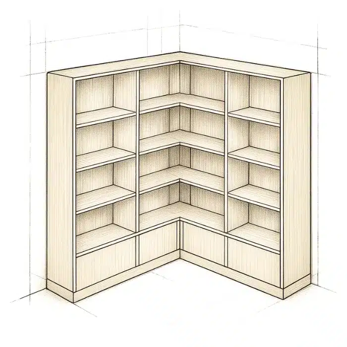 meuble en angle