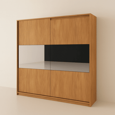 Placard sur mesure coulissant pour chambre – Fabrication française Tikimob